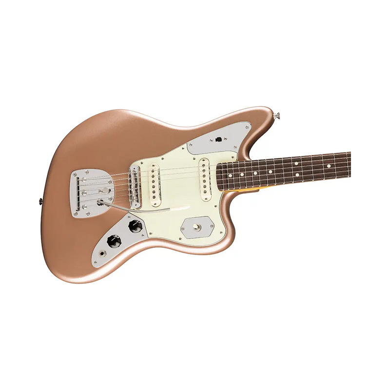 Carica immagine in Galleria Viewer, FENDER American Professional Classic Jaguar RW Faded Firemist Gold