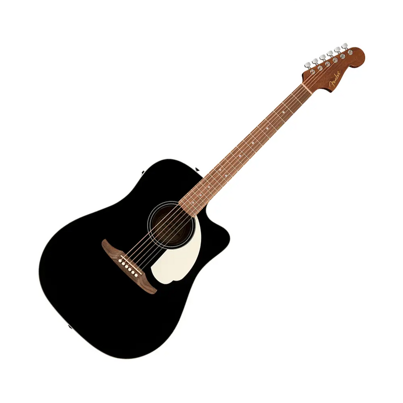 Carica immagine in Galleria Viewer, FENDER California Standard Redondo Ce Spruce Top Ivory Pickguard Black Amplificata