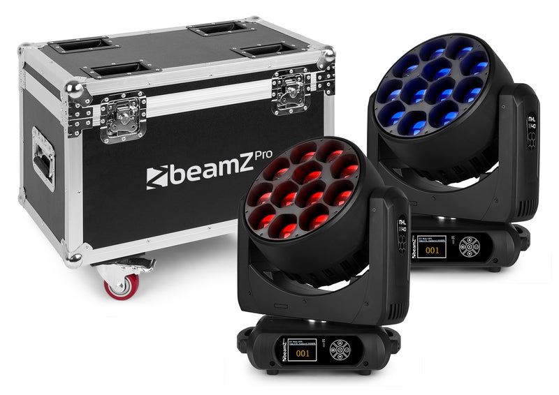Carica immagine in Galleria Viewer, BEAMZ - MHL1240 Mov Head Zoom 12x40W 2p FC