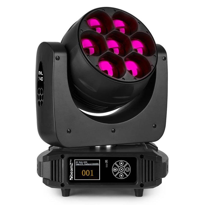 Carica immagine in Galleria Viewer, BEAMZ - MHL740 Mov Head Zoom 7x40W