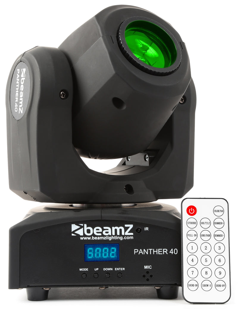 Carica immagine in Galleria Viewer, BEAMZ - Panther 40 LED Spot Mov.Head IRC