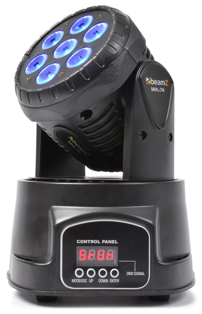 Carica immagine in Galleria Viewer, BEAMZ - MHL74 Wash 7x10W QUAD 12chDMX