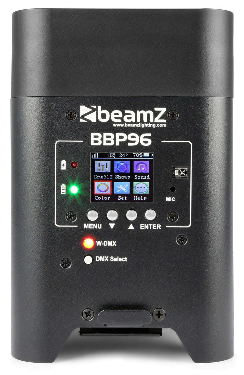 Carica immagine in Galleria Viewer, BEAMZ - BBP96 Uplight 6x12W 6in1 EL IRC