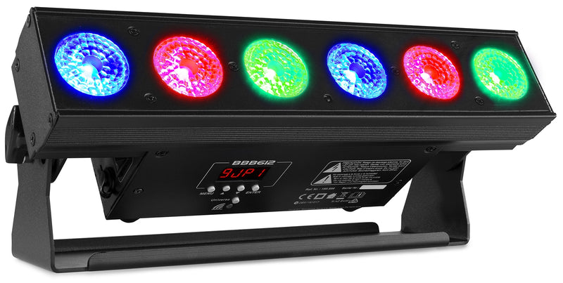 Carica immagine in Galleria Viewer, BEAMZ - BBB612 LED Bar 6x12W 6in1 LiBatt.