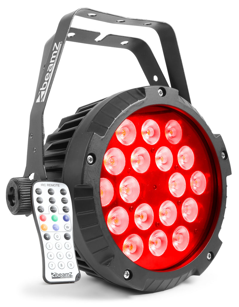 Carica immagine in Galleria Viewer, BEAMZ - BWA418 AluPAR IP65 18x12W 4-1 RGBW