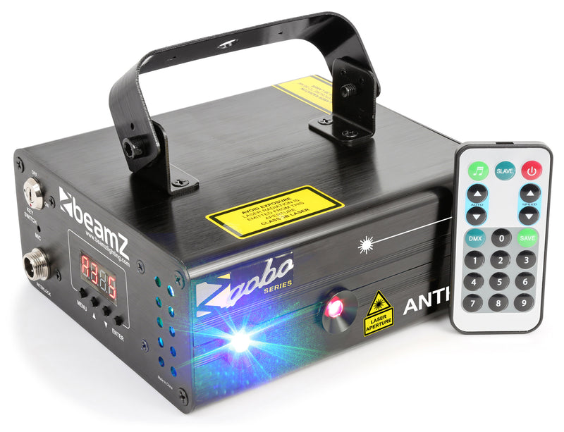 Carica immagine in Galleria Viewer, BEAMZ - Anthe II Double Laser RGB Gobo DMX