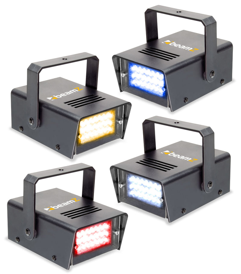 Carica immagine in Galleria Viewer, BEAMZ - BMS24SET MiniLEDStrobeSet 4pcs.