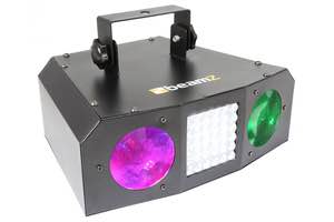 Carica immagine in Galleria Viewer, BEAMZ - Uranus LED Double Moon + Strobe