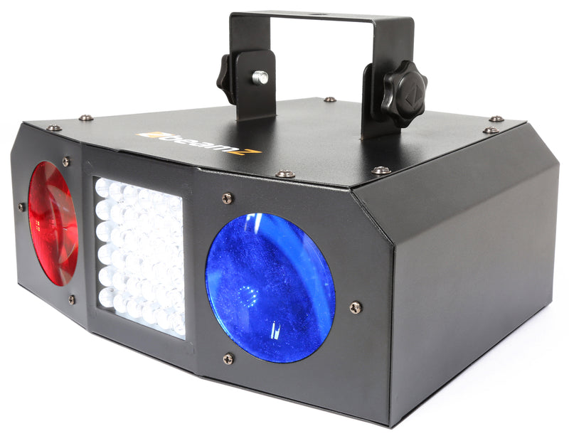 Carica immagine in Galleria Viewer, BEAMZ - Uranus LED Double Moon + Strobe