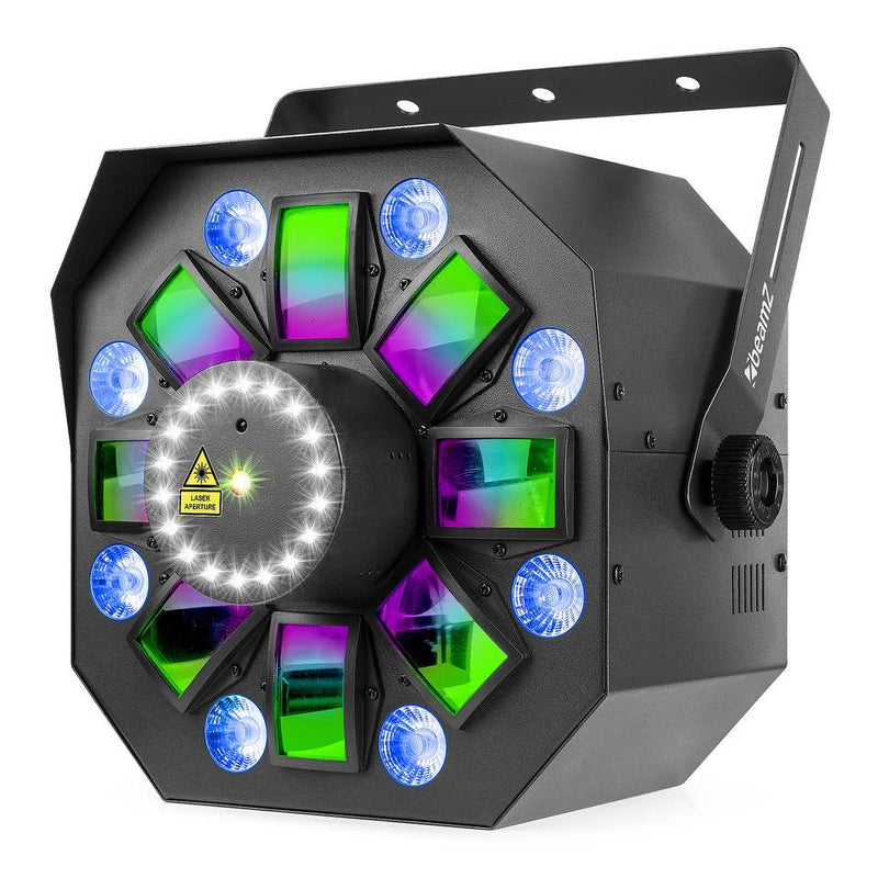 Carica immagine in Galleria Viewer, BEAMZ - MultiBox 100W RGBWAP strobe laser irc