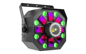 Carica immagine in Galleria Viewer, BEAMZ - MultiBox 100W RGBWAP strobe laser irc