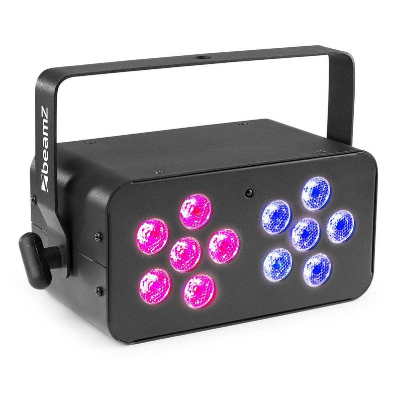 Carica immagine in Galleria Viewer, BEAMZ - DJ Bank 124 12 x4W RGBW DMX IRC
