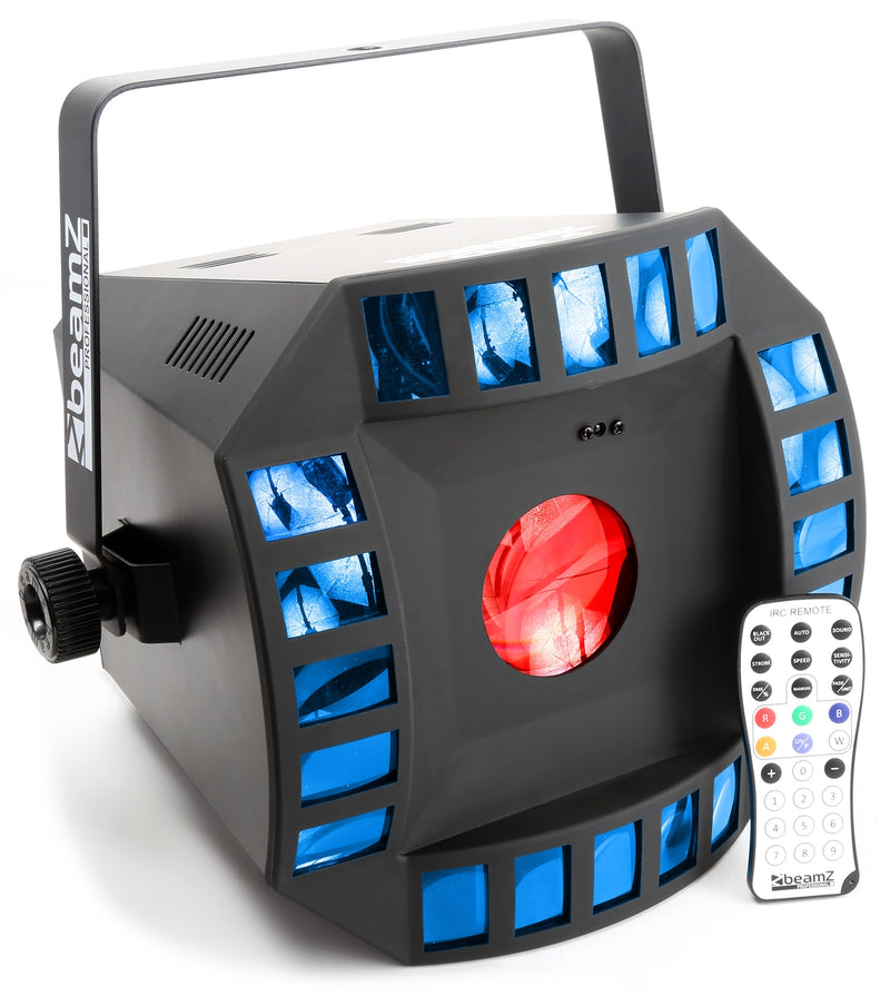 Carica immagine in Galleria Viewer, BEAMZ - LED Cub4 II 2x10W Quad+64RGB+ DMXIR