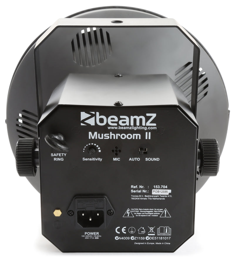 Carica immagine in Galleria Viewer, BEAMZ - LED Mushroom II 6x3W RGBAWP IR