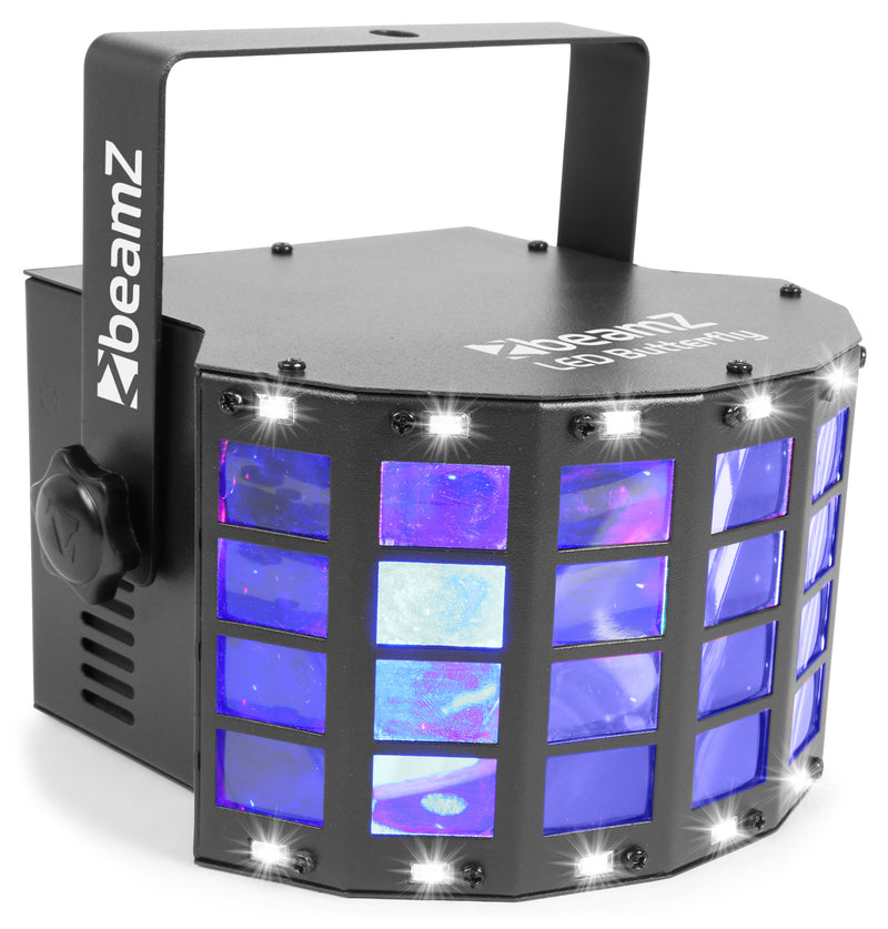 Carica immagine in Galleria Viewer, BEAMZ - LED Butterfly 3x3W RGB, SMD Strobe