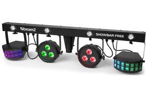 Carica immagine in Galleria Viewer, BEAMZ - ShowBar FREE 2xPAR4x4in1 2xDerby