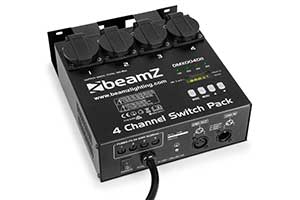 Carica immagine in Galleria Viewer, BEAMZ - DMX004DII 4 Channel Switch Pack