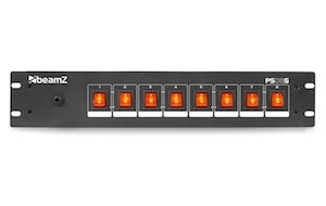 Carica immagine in Galleria Viewer, BEAMZ - PS08S Switch panel 8ch Schuko