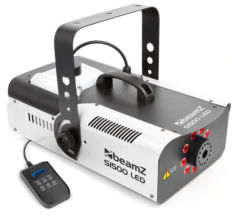 Carica immagine in Galleria Viewer, BEAMZ - S1500LED Smokemachine 9x3W RGB DMX