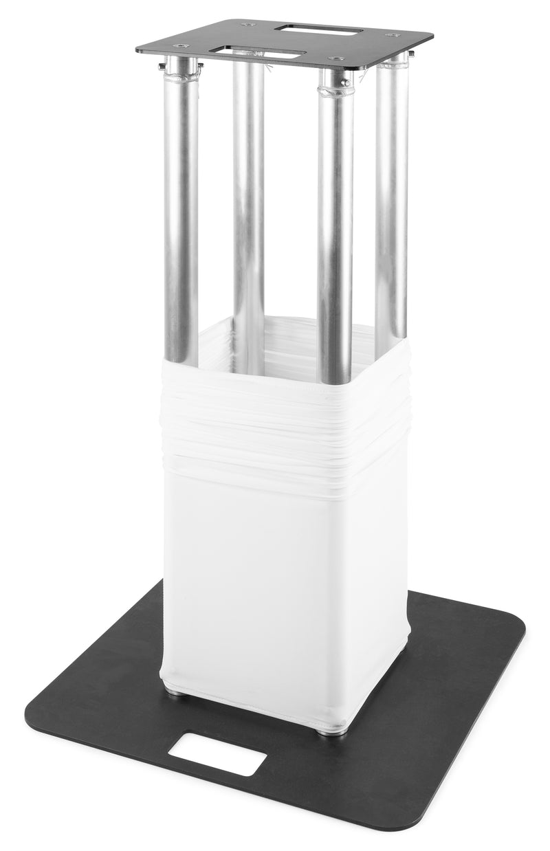 Carica immagine in Galleria Viewer, BEAMZ - P30 Tower 1.0m 60x60B white spandex