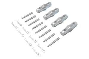 Carica immagine in Galleria Viewer, BEAMZ - P30 Truss Conn.Set 4 couplers, 8 cl