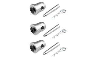 Carica immagine in Galleria Viewer, BEAMZ - P33 Set of 3 Couplers BasePlate