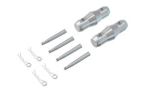Carica immagine in Galleria Viewer, BEAMZ - P32 Truss Conn.Set 2 couplers, 4 cl