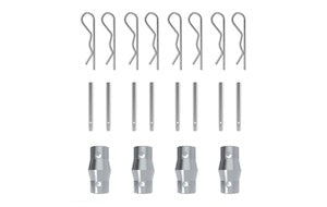 Carica immagine in Galleria Viewer, BEAMZ - P24 DECO Truss Conn.Set 4 cpl, 8 cl