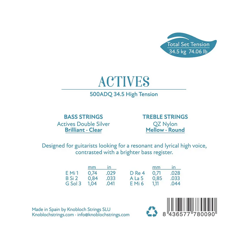 Carica immagine in Galleria Viewer, KNOBLOCH - MUTA Actives QZ Nylon Full Set TENSIONE FORTE ADQ 34.5