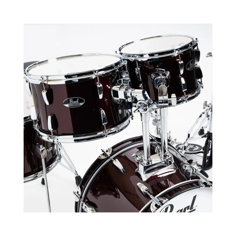 Carica immagine in Galleria Viewer, PEARL Batteria Roadshow 18" con 3 Piatti Sabian - Rosso Wine