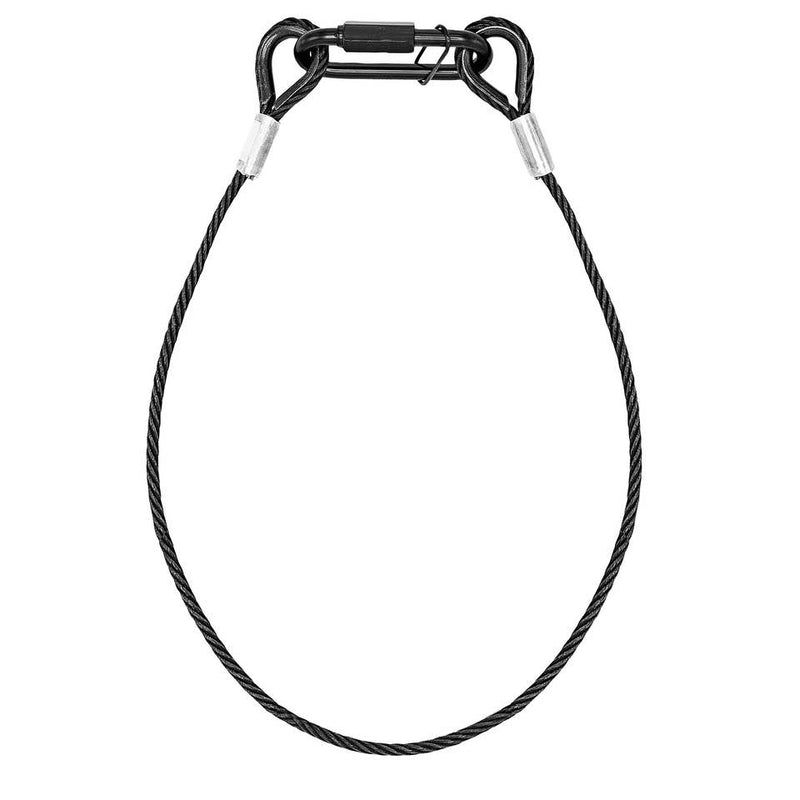 Carica immagine in Galleria Viewer, BEAMZ - SAF75 Safety Cable 75cmx3mm 30kg BLK