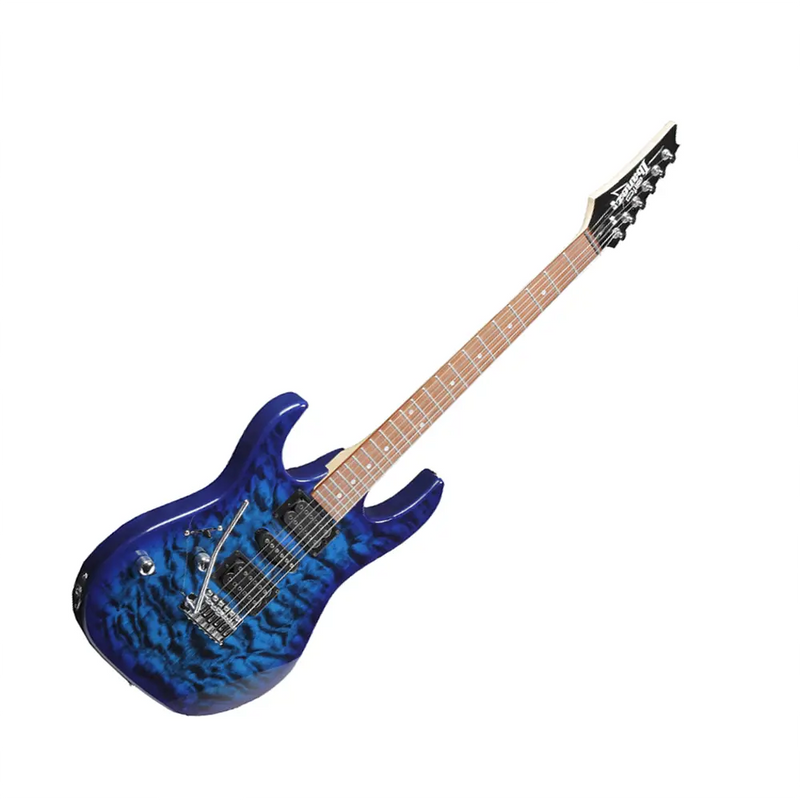 Carica immagine in Galleria Viewer, IBANEZ GRX70QA TBB Transparent Blue Burst Mancina
