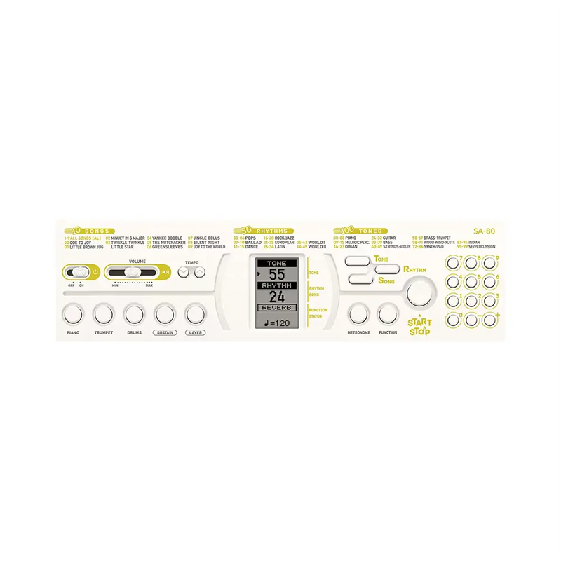 Carica immagine in Galleria Viewer, CASIO SA 80 Bianca