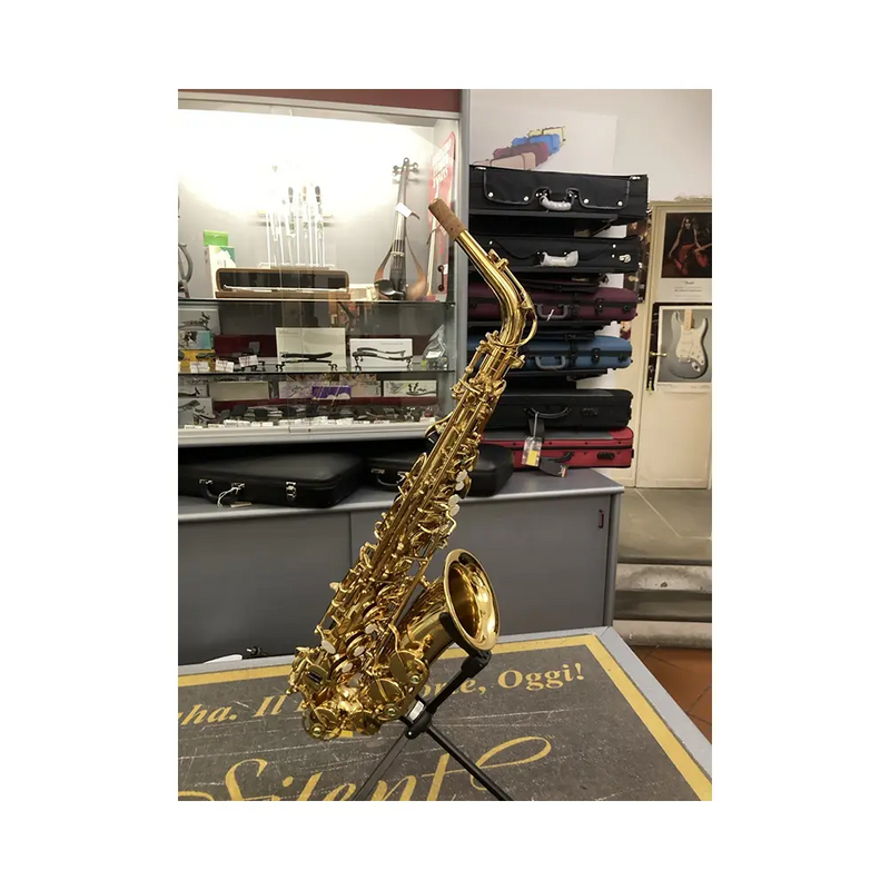 Carica immagine in Galleria Viewer, FLORET MPAS 301 SAX ALTO Mib CON ASTUCCIO SEMIRIGIDO *USATO*
