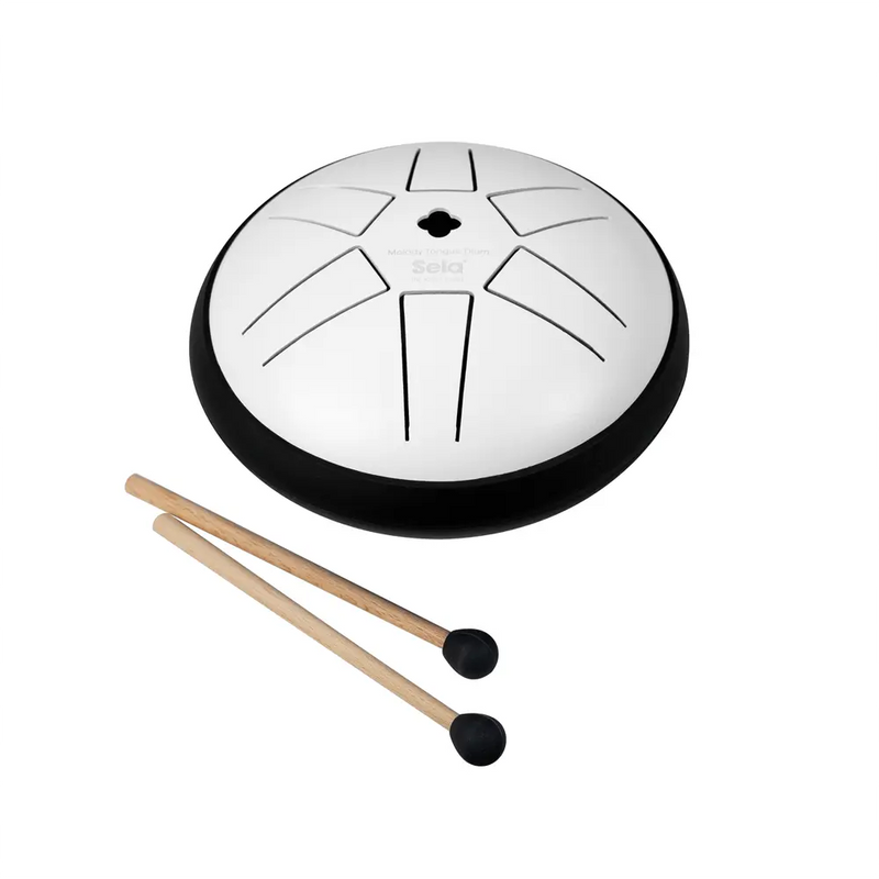 Carica immagine in Galleria Viewer, SELA MELODY TONGUE DRUM 5.5" B5 WHITE