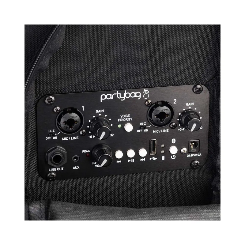 Carica immagine in Galleria Viewer, PARTYBAG PB8 - Bluetooth + 2 Mic IN + Usb + Aux