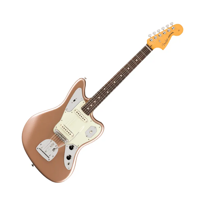 Carica immagine in Galleria Viewer, FENDER American Professional Classic Jaguar RW Faded Firemist Gold
