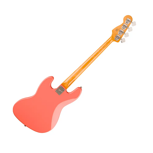 SQUIER Classic VIbe '60s Jazz Bass LRL Tortoishell Pickguard Tahitian Coral