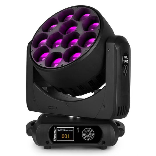 BEAMZ - MHL1240 Mov Head Zoom 12x40W