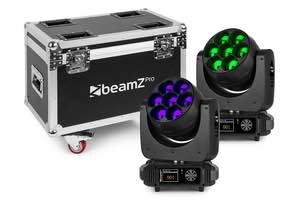 Carica immagine in Galleria Viewer, BEAMZ - MHL740 Mov Head Zoom 7x40W 2pcs FC
