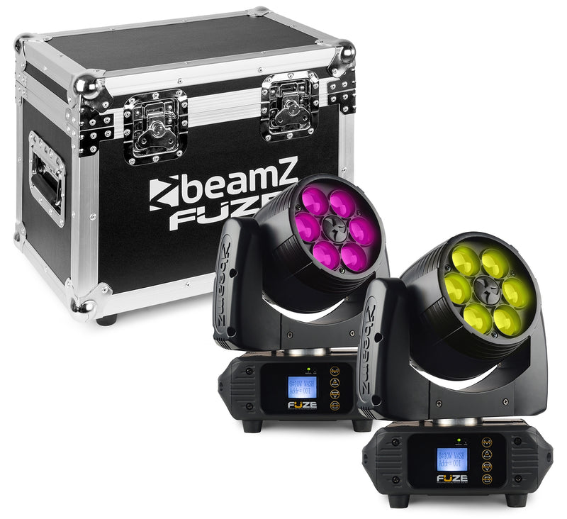 Carica immagine in Galleria Viewer, BEAMZ - Fuze610Z Wash LED 6x10W RGBW 2pc FC

