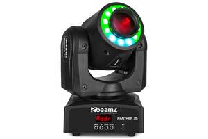 Carica immagine in Galleria Viewer, BEAMZ - Panther 35 LED Spot Mov.Head+ring
