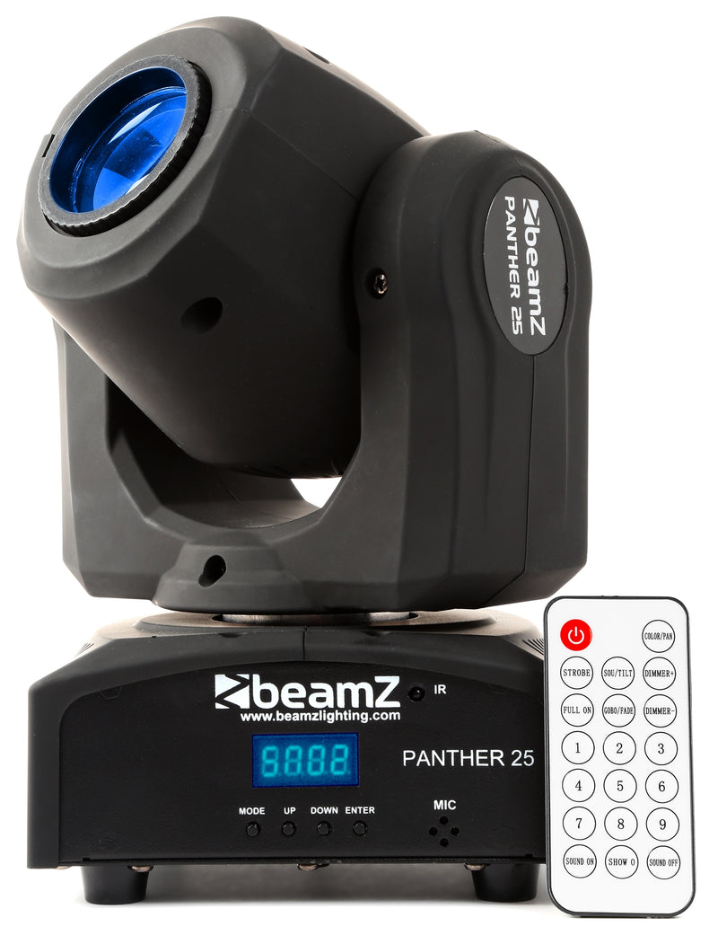 Carica immagine in Galleria Viewer, BEAMZ - Panther 25 LED Spot Mov.Head IRC
