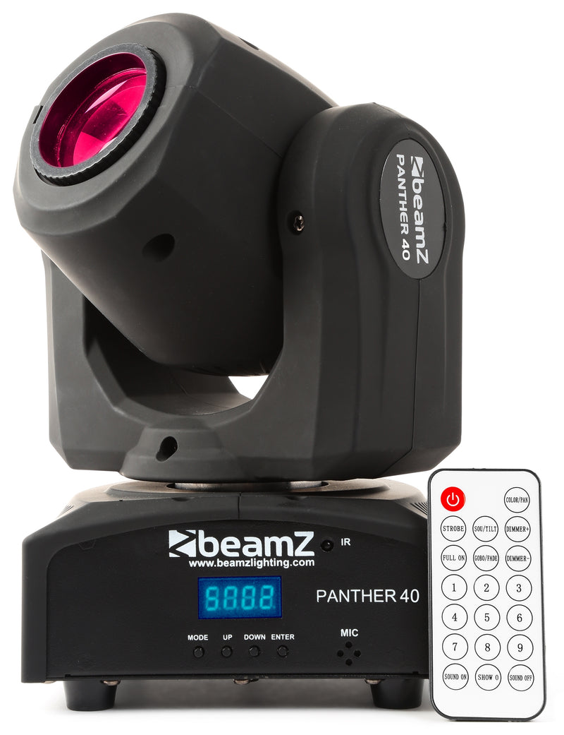 Carica immagine in Galleria Viewer, BEAMZ - Panther 40 LED Spot Mov.Head IRC
