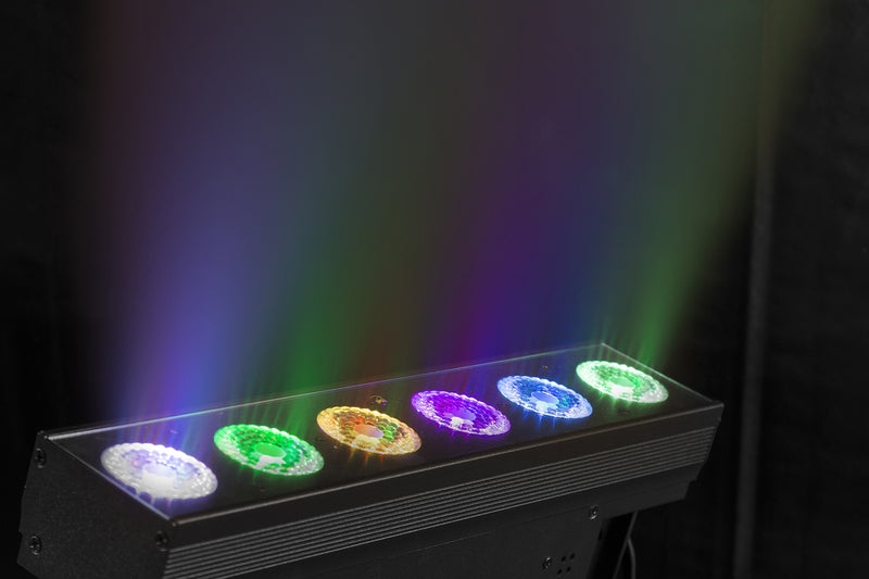 Carica immagine in Galleria Viewer, BEAMZ - BBB612 LED Bar 6x12W 6in1 LiBatt.
