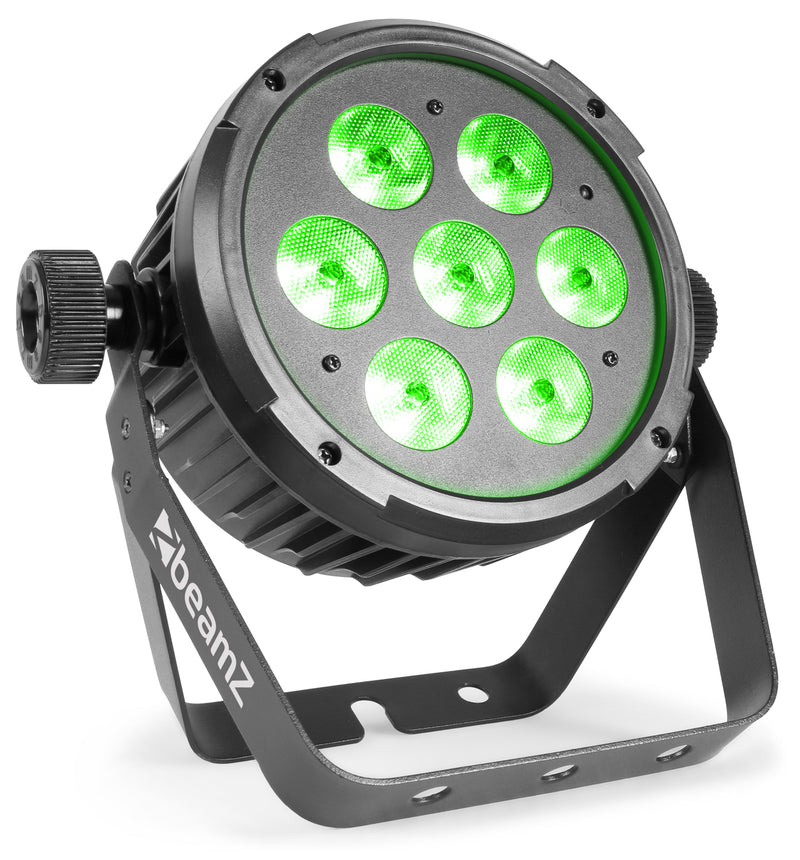 Carica immagine in Galleria Viewer, BEAMZ - BT270 Flat Par 7x6W 4in1 DMX IRC
