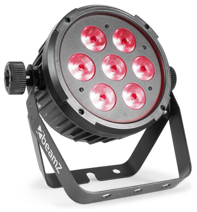 Carica immagine in Galleria Viewer, BEAMZ - BT270 Flat Par 7x6W 4in1 DMX IRC
