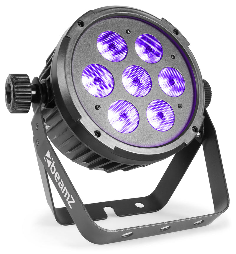 Carica immagine in Galleria Viewer, BEAMZ - BT280 Flat Par 7x10W 6in1 DMX IRC
