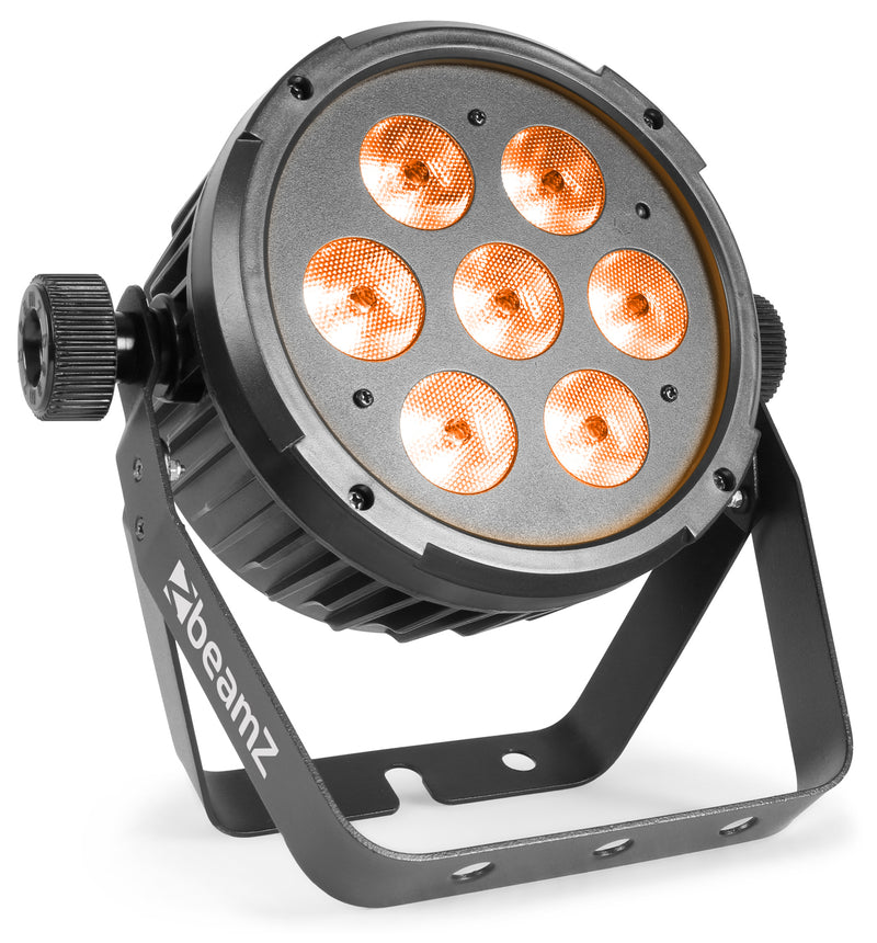 Carica immagine in Galleria Viewer, BEAMZ - BT280 Flat Par 7x10W 6in1 DMX IRC

