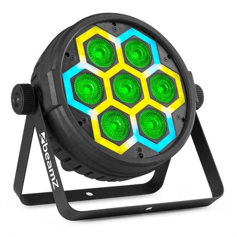 Carica immagine in Galleria Viewer, BEAMZ - BT420 PAR Lightw.7x10W RGBW+SMD IR
